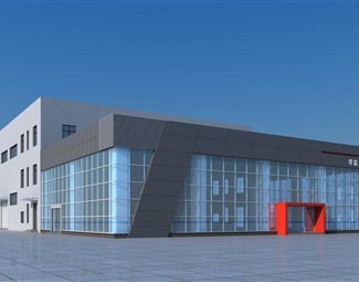 现代汽车4s店建筑