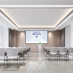 现代 会议室 口腔会议室