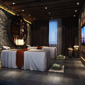 新中式 按摩房 包间