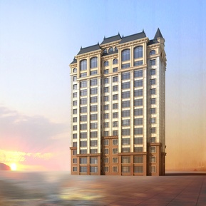 欧式 住宅楼 高层住宅