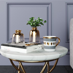 轻奢 摆件 马克杯花瓶摆件