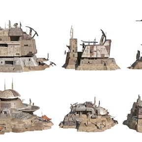 工业LOFT 建筑 军事设施 哨所碉堡