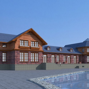 现代 酒店建筑 酒店