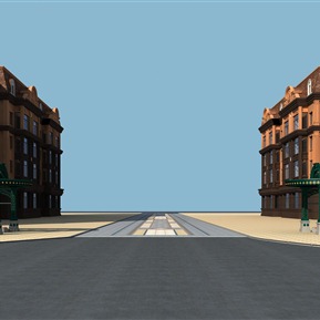 欧式 住宅区 小区住宅