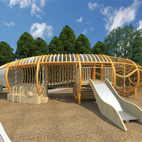 现代 游乐设备 幼儿园拓展