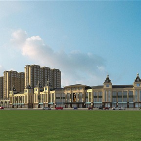 欧式 商业楼 商业酒店住宅