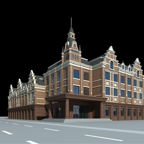 欧式 办公楼 住宅办公楼