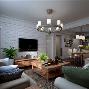 美式 客餐厅 小美清新