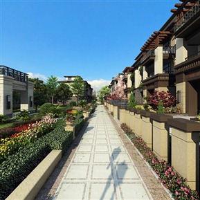 新中式 联排别墅