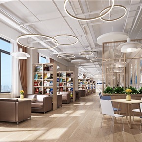 现代 咖啡厅 咖啡吧书吧