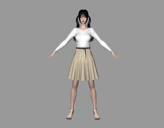 现代 游戏角色 女性角色