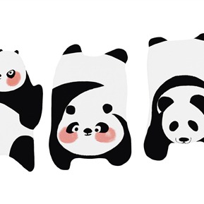 现代 造型地毯 熊猫地毯