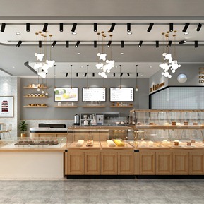 现代 面包店 蛋糕店