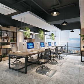 工业LOFT 公共办公区 办公室