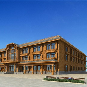 欧式 会所建筑 会所接待中心