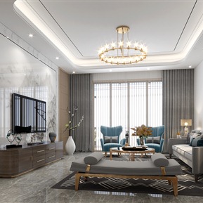 轻奢 客厅