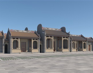 中式中国古建筑
