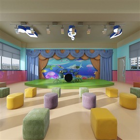 现代 幼儿园 清沐幼儿园 音乐教室