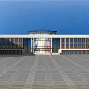 现代 办公楼 玻璃办公楼