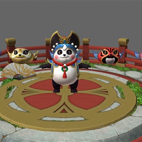 新中式 游戏角色  梦琪