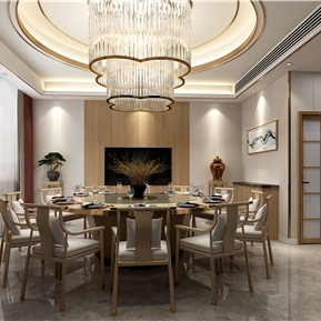 新中式 包间 茶楼餐厅包厢