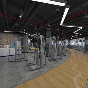 工业LOFT 健身房