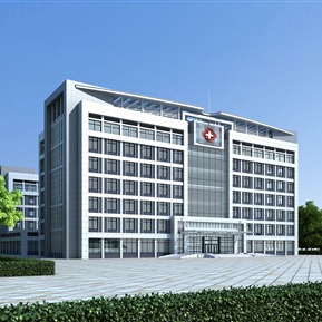 现代 医院建筑 医院