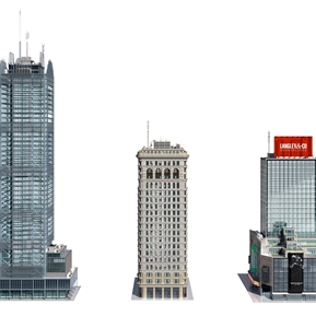 现代 办公楼 办公楼建筑