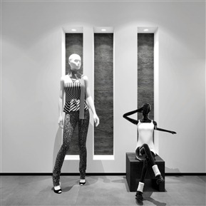 现代 模特 服装模特