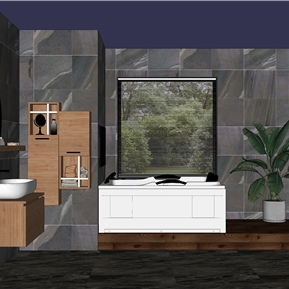 现代 浴缸 卫浴