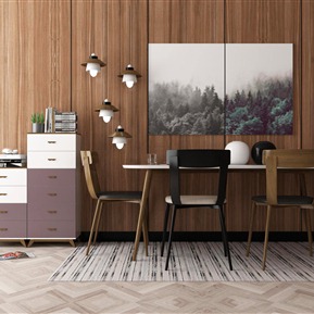 北欧 餐桌椅组合  餐桌组合