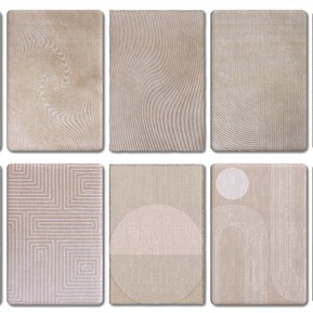 侘寂 方形地毯 地毯