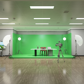 现代 直播间 直播室改