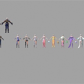 现代 游戏角色 血影幻月游戏