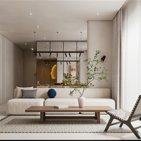 侘寂 客餐厅 简约客餐厅