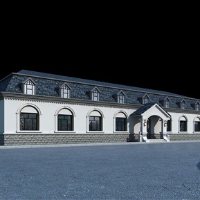 新中式 商业楼 旅馆宾馆