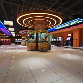 现代 电玩城 游戏厅