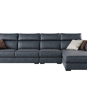现代 转角沙发 休闲组合沙发