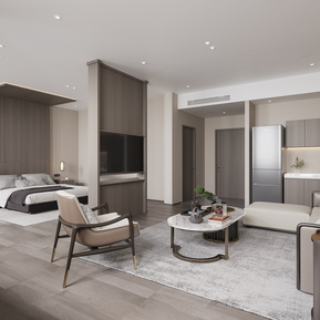 现代 客房 酒店客房