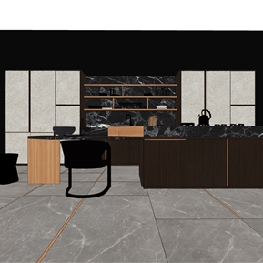 轻奢 吧台椅组合 吧台 吧椅