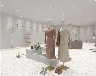 现代 服装店