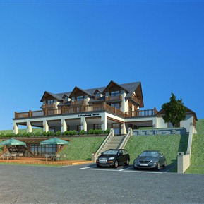 美式 独栋别墅 别墅