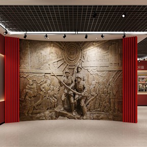 现代 展厅 消防展厅