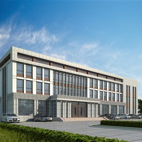 现代 办公楼 办公楼科研楼