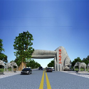 现代 大门 生态大门