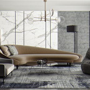 现代 沙发茶几组合 沙发茶几吊灯组合