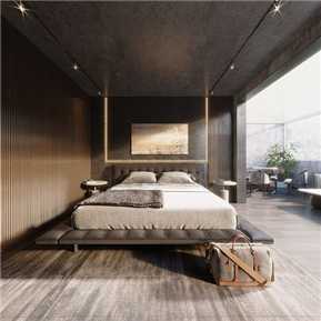 工业LOFT 客房 全景