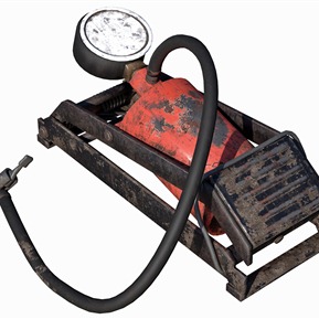 工业LOFT 气泵 老式脚踩式泵