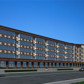 新中式 商业楼 商业沿街