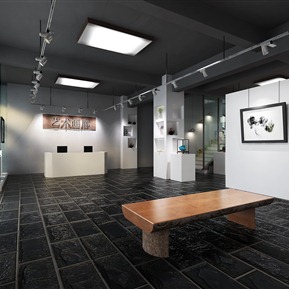 现代 前台 艺术画廊